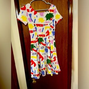 Nooworks A Ok print Cha Cha dress - sale or trade